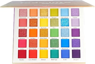 30 Colores Paleta de Sombras de Ojos Metálicas,Profesionales...
