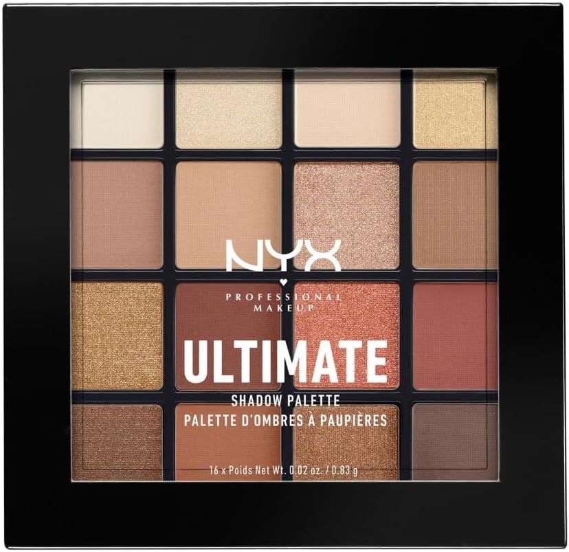 NYX Professional Makeup Paleta de Sombras de Ojos Ultimate...